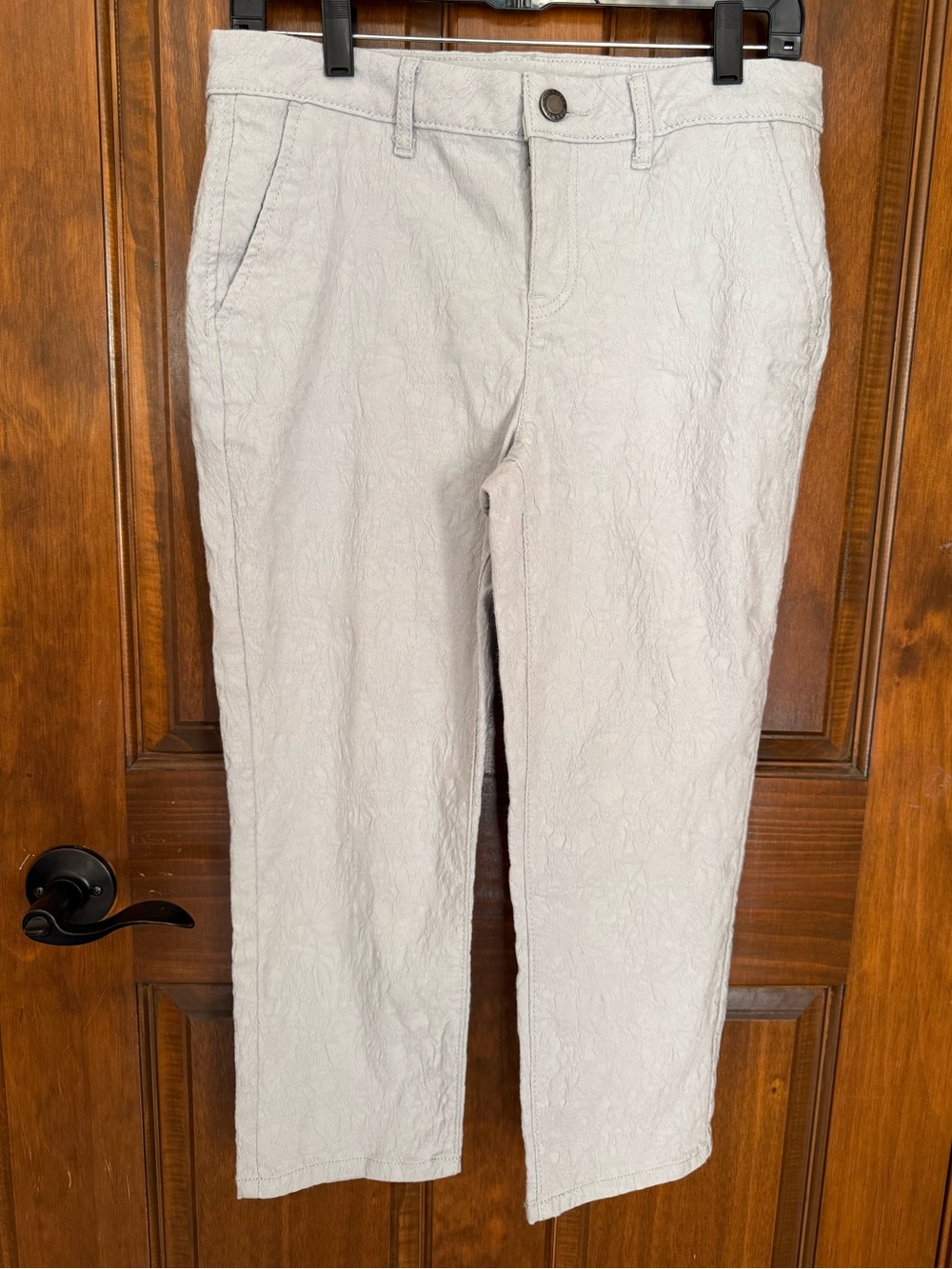 Simply Vera Vera Wang Light Gray Women's Capris